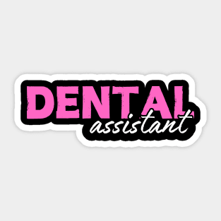 Groovy Dental Assistant Sticker